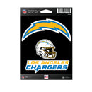 Los Angeles Chargers Triple Play Decal Set