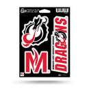 Minnesota State–Moorhead Dragons Triple Play Sticker