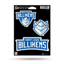 St. Louis Billiken Triple Play Sticker