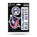 Columbus Blue Jackets Triple Play Sticker