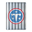 Tennessee Titans 12x16 Inch Tin Metal Roof Sign