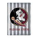 Florida State Seminoles Tin Metal Roof Sign (12"x16")