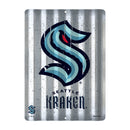 Seattle Kraken Tin Metal Roof Sign (12"x16")