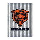 Chicago Bears Tin Metal Roof Sign (12"x16")