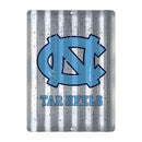 North Carolina Tar Heels Tin Metal Roof Sign (12"x16")