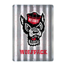 North Carolina State Wolfpack Tin Metal Roof Sign (12"x16")