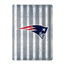 New England Patriots Tin Metal Roof Sign (12"x16")