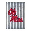 Mississippi Rebels Tin Metal Roof Sign (12"x16")
