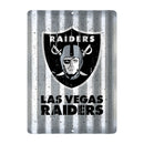 Las Vegas Raiders Tin Metal Roof Sign (12"x16")