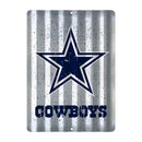 Dallas Cowboys Tin Metal Roof Sign (12"x16")
