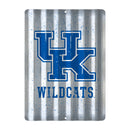 Kentucky Wildcats Tin Metal Roof Sign (12"x16")