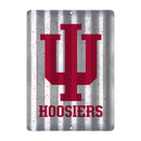 Indiana Hoosiers Tin Metal Roof Sign (12"x16")