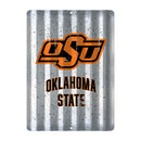 Oklahoma State Cowboys Tin Metal Roof Sign (12"x16")