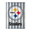 Pittsburgh Steelers Tin Metal Roof Sign (12"x16")