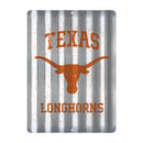 Texas Longhorns Tin Metal Roof Sign (12"x16")