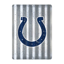 Indianapolis Colts Tin Metal Roof Sign (12"x16")