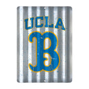 UCLA Bruins Tin Metal Roof Sign (12"x16")