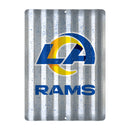 Los Angeles Rams Tin Metal Roof Sign (12"x16")