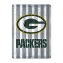 Green Bay Packers Tin Metal Roof Sign (12"x16")