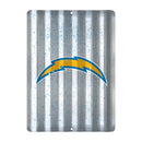 Los Angeles Chargers Tin Metal Roof Sign (12"x16")