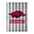 Arkansas Razorbacks Tin Metal Roof Sign (12"x16")