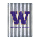 Washington Huskies Tin Metal Roof Sign (12"x16")
