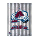 Colorado Avalanche Tin Metal Roof Sign (12"x16")