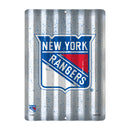 New York Rangers Tin Metal Roof Sign (12"x16")