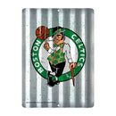 Boston Celtics Tin Metal Roof Sign (12"x16")