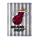 Miami Heat Tin Metal Roof Sign (12"x16")