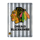 Chicago Blackhawks Tin Metal Roof Sign (12"x16")