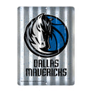 Dallas Mavericks Tin Metal Roof Sign (12"x16")
