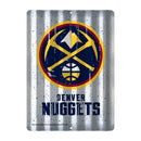 Denver Nuggets Tin Metal Roof Sign (12"x16")