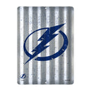 Tampa Bay Lightning Tin Metal Roof Sign (12"x16")