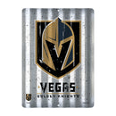 Vegas Golden Knights Tin Metal Roof Sign (12"x16")