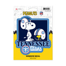 Tennessee Titans Peanuts Game Day Medium Die Cut Decal