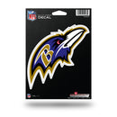 NFL Baltimore Ravens 5" x 7" Vinyl Die-Cut Decal - Car/Truck/Home Accessory By Rico Industries