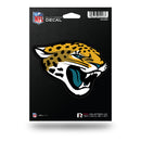 NFL Jacksonville Jaguars 5" x 7" Vinyl Die-Cut Decal - Car/Truck/Home Accessory By Rico Industries