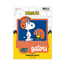 Florida Gators Peanuts Game Day Medium Die Cut Decal