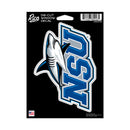 Nova Southeastern Sharks Medium Die Cut Decal