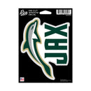 Jacksonville Dolphins Medium Die Cut Decal