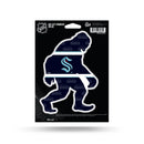 Seattle Kraken Bigfoot Design Medium Die Cut Decal