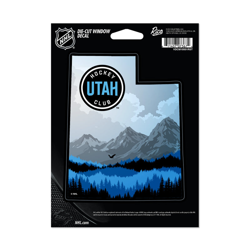 Utah Hockey Club Resort Design Medium Die Cut Decal
