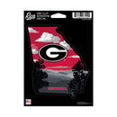 Georgia Bulldogs Resort Design Medium Die Cut Decal