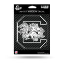 NCAA South Carolina Gamecocks 5" x 7" Vinyl Die-Cut Decal - Car/Truck/Home Accessory By Rico Industries