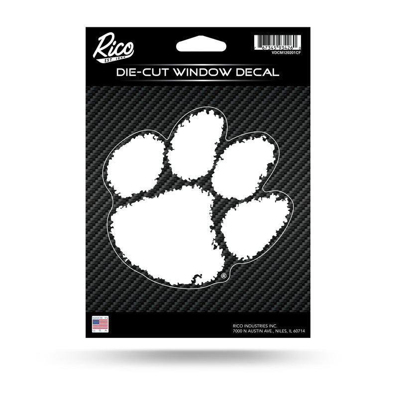 NCAA Clemson Tigers 5" x 7" Vinyl Die-Cut Decal - Car/Truck/Home Accessory By Rico Industries