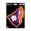 Clemson Tigers Resort Design Medium Die Cut Decal
