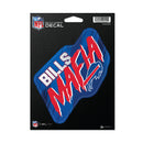 Buffalo Bills "Bills Mafia" Design Medium Die Cut Decal