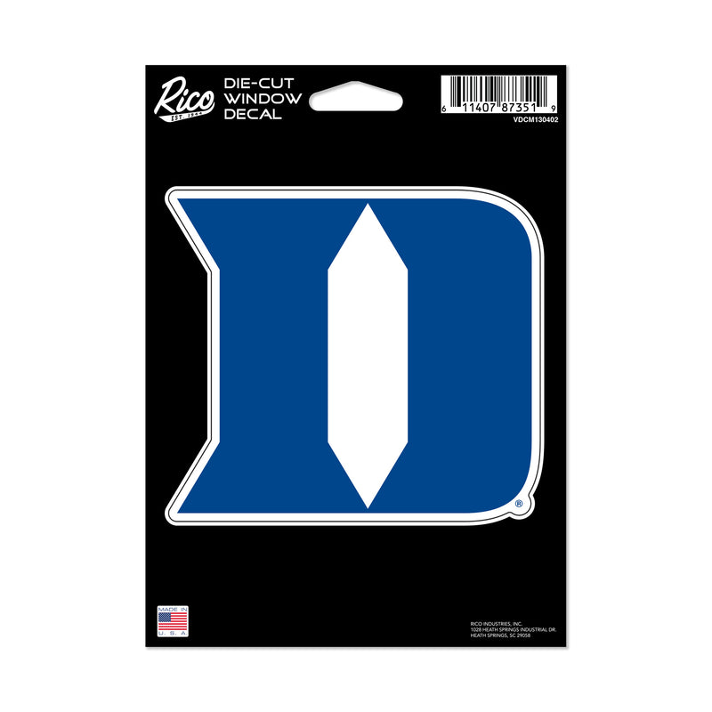 Duke Blue Devils Medium Die Cut Decal