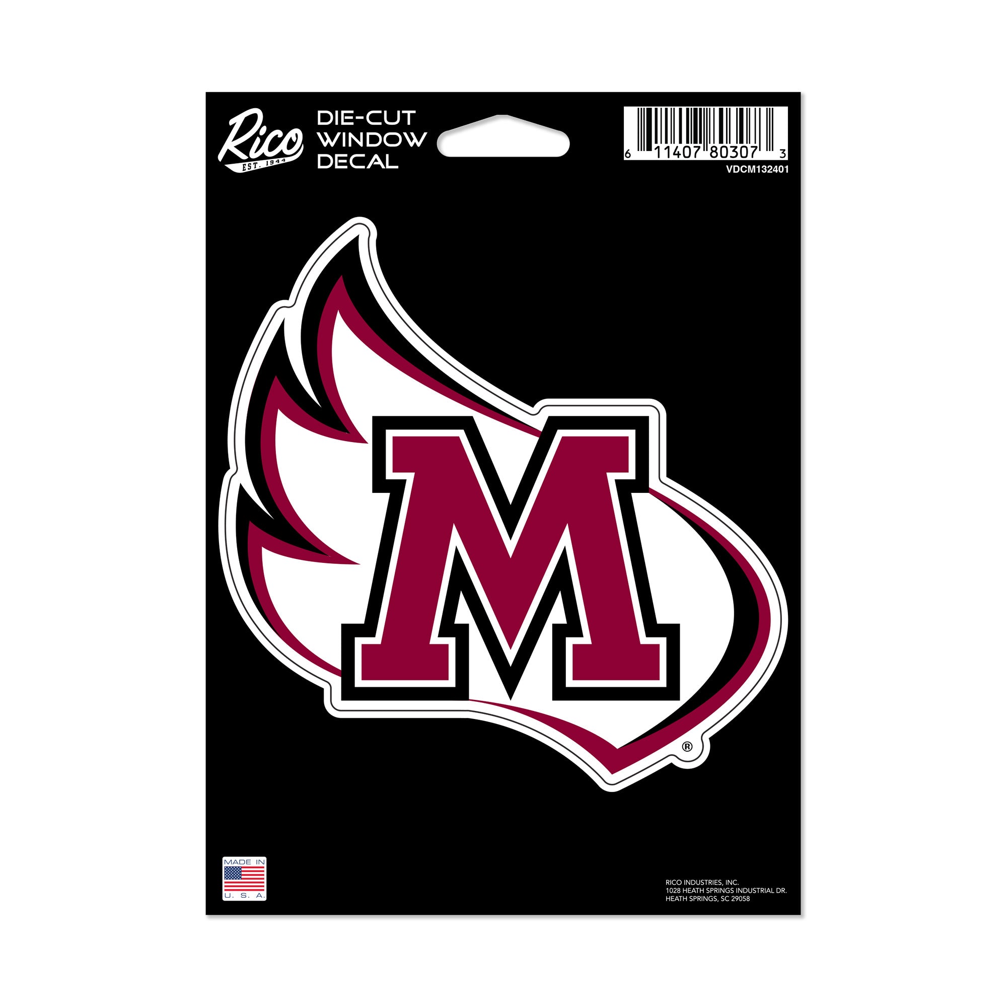 Meredith Avenging Angels Medium Die Cut Decal